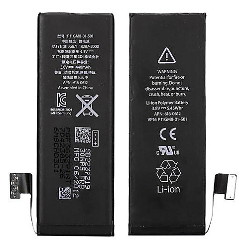 Замена 1440mah аккумулятор для Iphone 5