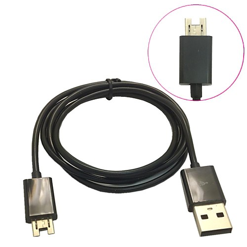 Новый 1м 13 контактный Зарядное устройство USB кабель для передачи данных для Asus Padfone 2 A68 черный