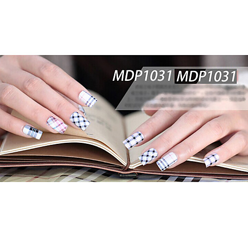 14pcs конфеты цвет мультфильм Nail Art Наклейки MDP no.1031 серии