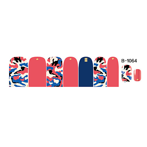 14pcs Nail Art наклейки серии B no.1064
