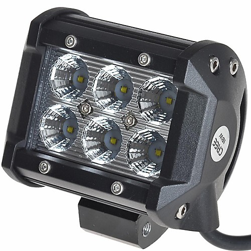 18w 9-32V 6шт Cree LED лампочки для автомобиля черного цвета