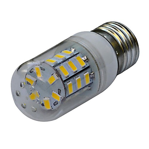 jiawen e27 6W 30x5730smd 480-540lm 3000-3200k / 6000-6500k LED теплый белый / белый свет кукурузы лампы накаливания (AC 220V)
