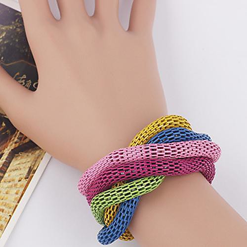 Bohemia Style Multicolors Bracelets (Random Color, 5 pcs Per Set)