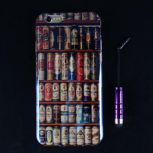 ультра тонкая защитная оболочка покрытие синий прохладный дизайн и емкость перо Iphone 6 (разных цветов)