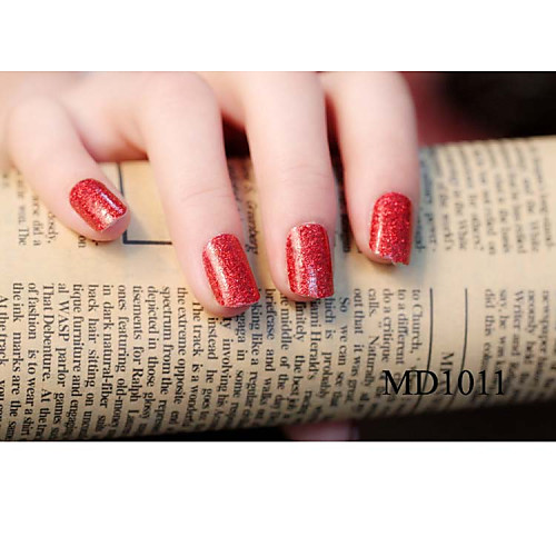 14pcs мода блеск порошок Nail Art Наклейки мкр no.1011 серии
