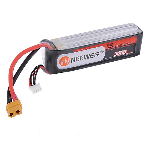 neewer 11,1 3S 3000mAh 35C Lipo аккумулятор ж XT60 разъем / радиоуправляемых хели плоскости T-Rex 450