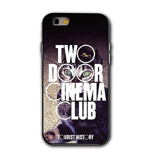 Two Door Cinema Club тема Дизайн пластиковых трудный случай для Iphone 6