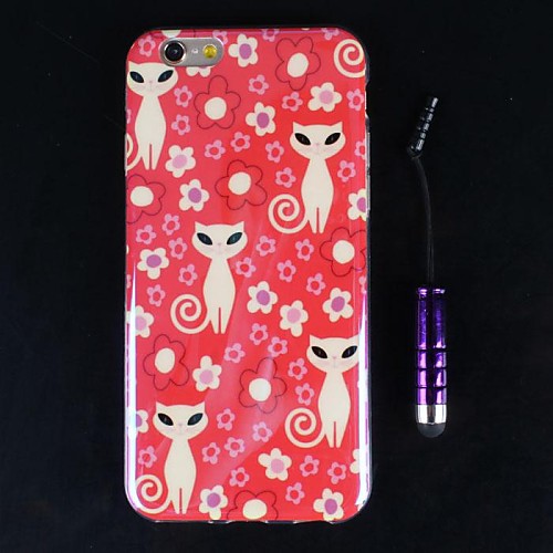 ультра тонкая защитная оболочка покрытие синий прохладный дизайн и емкость перо Iphone 6 (разных цветов)