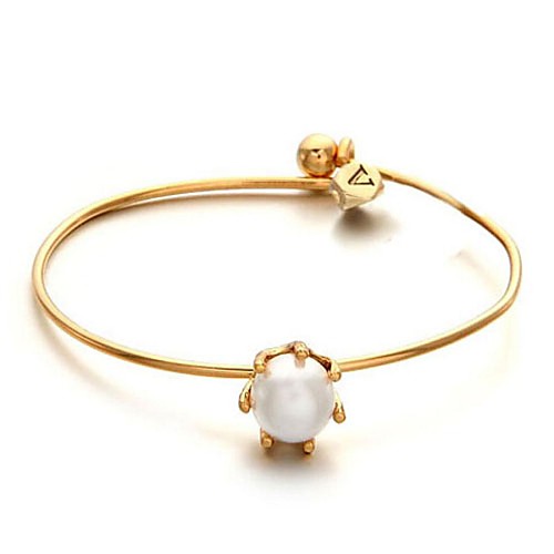 Simple Pearl Bangles