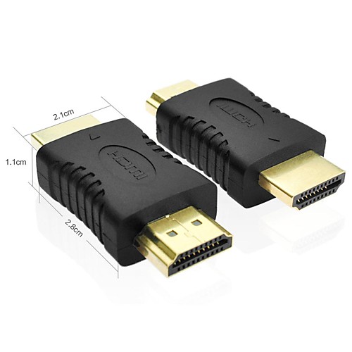 HDMI между мужчинами адаптер для телевизора / проектора / компьютера