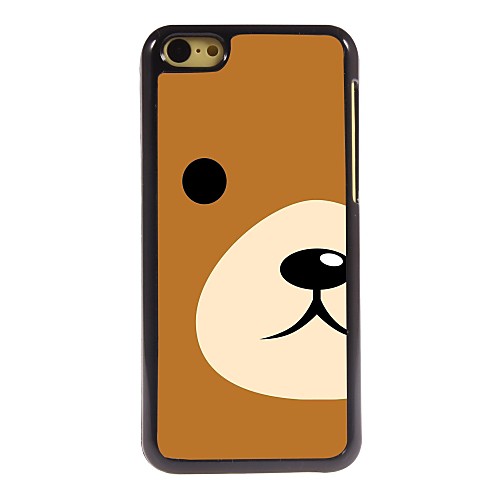 Cute Bear Pattern алюминиевый жесткий футляр для iPhone 5с