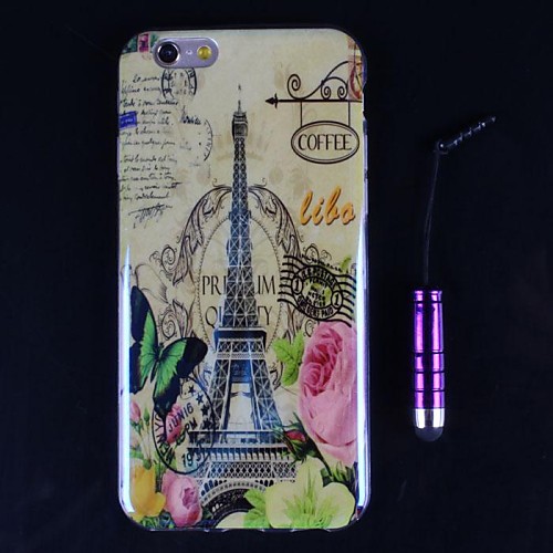 ультра тонкая защитная оболочка покрытие синий прохладный дизайн и емкость перо Iphone 6 (разных цветов)