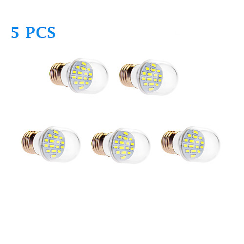 e27 7W 16x5630smd 610lm 3500K / 6000K теплый белый холодный белый свет привел шар лампы (220-240)