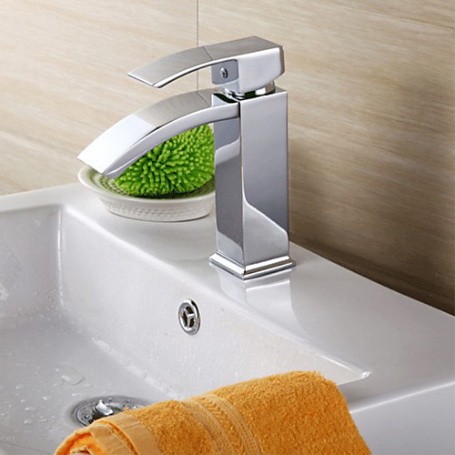 Contemporary Centerset Waterfall Ceramic Valve One Hole Single Handle One Hole Chrome
Contemporary Centerset Waterfall Ceramic Valve One Hole Single Handle One Hole Chrome