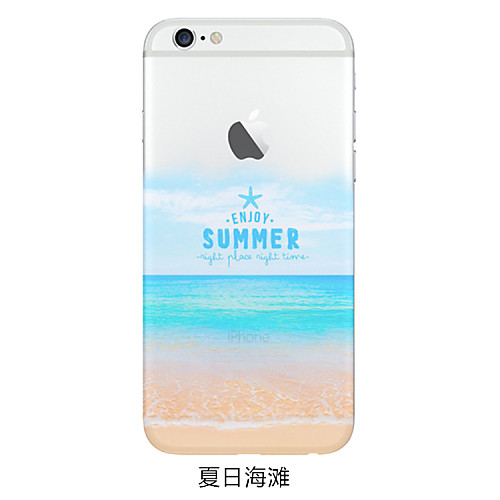 Стильная прозрачная, задняя крышка, чехол, с принтом для IPhone 6 / 6S от MiniInTheBox.com INT Стильная прозрачная, задняя крышка, чехол, с принтом для IPhone 6 / 6S от MiniInTheBox.com INT