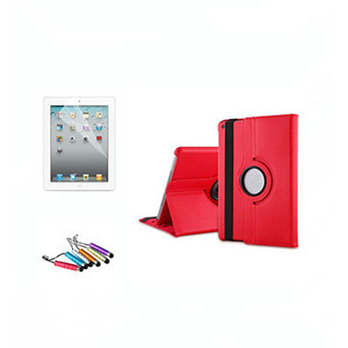 Case For Apple iPad Air / iPad 4/3/2 / iPad Mini 3/2/1 360° Rotation / with Stand / Auto Sleep / Wake Full Body Cases Solid Colored Hard PU Leather / iPad (2017)
Case For Apple iPad Air / iPad 4/3/2 / iPad Mini 3/2/1 360° Rotation / with Stand / Auto Sleep / Wake Full Body Cases Solid Colored Hard PU Leather / iPad (2017)