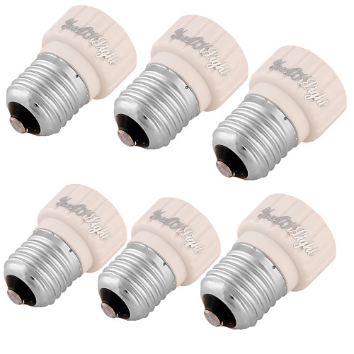 6pcs youoklight e27 to gu10 светодиодный конвертер адаптера лампы (ac6v-265v)
6pcs youoklight e27 to gu10 светодиодный конвертер адаптера лампы (ac6v-265v)