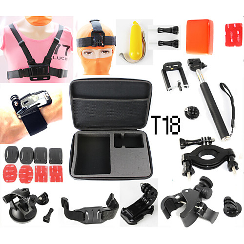 30pcs In 1 Аксессуары GoPro Монтаж / На бретельках / Мешки / Клейкий / Аксессуары Кит ДляGopro Hero 2 / Gopro Hero 3 / Gopro Hero 3 / от MiniInTheBox.com INT 30pcs In 1 Аксессуары GoPro Монтаж / На бретельках / Мешки / Клейкий / Аксессуары Кит ДляGopro Hero 2 / Gopro Hero 3 / Gopro Hero 3 / от MiniInTheBox.com INT