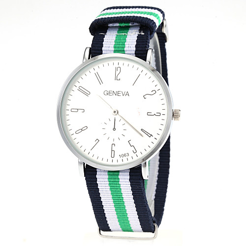 Men's Wrist Watch Quartz Nylon Multi-Colored Hot Sale Analog Charm Classic Aristo - Red / Blue Red / White White / Green One Year Battery Life / SSUO LR626
Men's Wrist Watch Quartz Nylon Multi-Colored Hot Sale Analog Charm Classic Aristo - Red / Blue Red / White White / Green One Year Battery Life / SSUO LR626