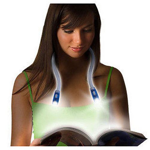 

1pc LED Night Light White Other Battery Powered Adjustable / Running / Reading Book Battery