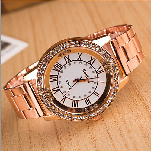 Women's Luxury Watches Wrist Watch Diamond Watch Quartz Analog Ladies Charm Fashion Bling Bling - Golden Rose Gold Silver One Year Battery Life / SSUO LR626
Women's Luxury Watches Wrist Watch Diamond Watch Quartz Analog Ladies Charm Fashion Bling Bling - Golden Rose Gold Silver One Year Battery Life / SSUO LR626