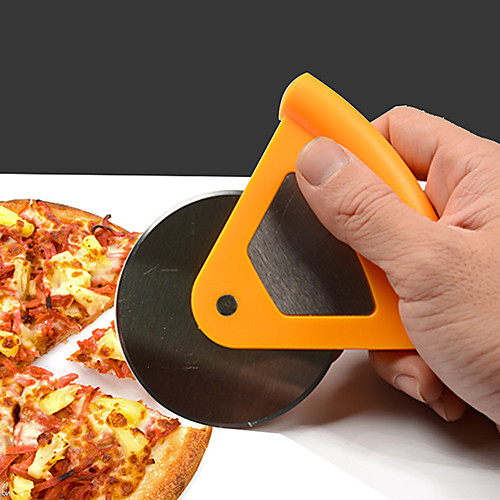 Rolling Handheld Pizza Cutter Wheel Roll Slicer Novelty Kitchen Tool (Random Colors)
Rolling Handheld Pizza Cutter Wheel Roll Slicer Novelty Kitchen Tool (Random Colors)