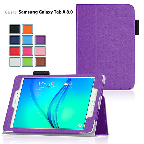 DE JI Case For Samsung Galaxy / Tab A 8.0 / Tab A 9.7 Samsung Galaxy Case with Stand / Flip Full Body Cases Solid Colored PU Leather for
DE JI Case For Samsung Galaxy / Tab A 8.0 / Tab A 9.7 Samsung Galaxy Case with Stand / Flip Full Body Cases Solid Colored PU Leather for