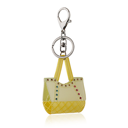 2016 Yellow Acrylic Colours Crystal Key Chain Jewelry Handbag Car Keychain Women Holder Key Ring Gifts
2016 Yellow Acrylic Colours Crystal Key Chain Jewelry Handbag Car Keychain Women Holder Key Ring Gifts