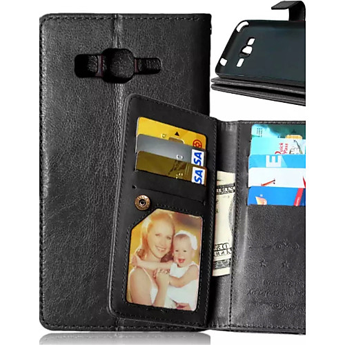 Case For Samsung Galaxy J5 / J1 / Grand Prime Wallet / Card Holder / with Stand Full Body Cases Solid Colored PU Leather
Case For Samsung Galaxy J5 / J1 / Grand Prime Wallet / Card Holder / with Stand Full Body Cases Solid Colored PU Leather