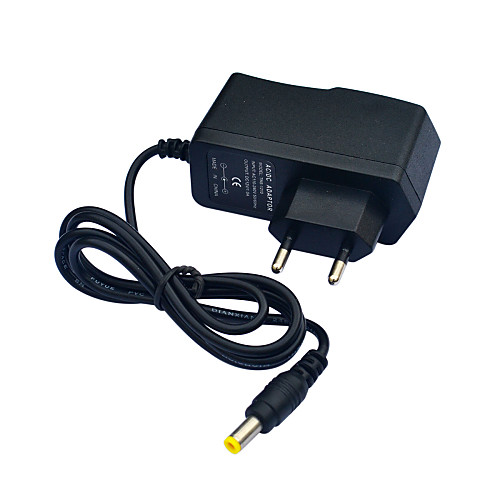 JIAWEN AC110~240V to DC12V 1A Power Supply Adapter Converter Transformer - Black (EU Plug)
JIAWEN AC110~240V to DC12V 1A Power Supply Adapter Converter Transformer - Black (EU Plug)