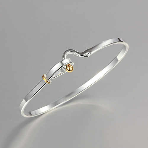 Women's Bracelet Bangles Sterling Silver Bracelet Jewelry Silver For Christmas Gifts Wedding Party Daily Casual
Women's Bracelet Bangles Sterling Silver Bracelet Jewelry Silver For Christmas Gifts Wedding Party Daily Casual