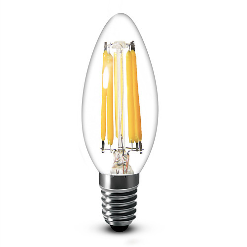 LED Candle Lights 600 lm E12 C35 6 LED Beads COB Dimmable Warm White 110-130 V / 1 pc / RoHS / LVD
LED Candle Lights 600 lm E12 C35 6 LED Beads COB Dimmable Warm White 110-130 V / 1 pc / RoHS / LVD