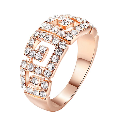 Women's Crystal Statement Ring Imitation Diamond Alloy Ladies Luxury Fashion Ring Jewelry Silver / Golden For Wedding Party One Size
Women's Crystal Statement Ring Imitation Diamond Alloy Ladies Luxury Fashion Ring Jewelry Silver / Golden For Wedding Party One Size