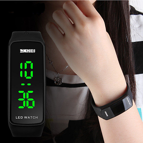 SKMEI Women's Sport Watch Fashion Watch Digital Silicone Black / Blue / Red Calendar / date / day LED Digital Silver Red Blue
SKMEI Women's Sport Watch Fashion Watch Digital Silicone Black / Blue / Red Calendar / date / day LED Digital Silver Red Blue
