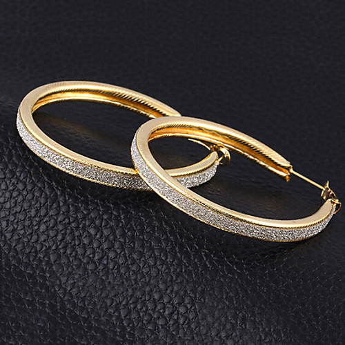 Women's Cubic Zirconia Hoop Earrings Cubic Zirconia Silver Plated Earrings stardust Statement Ladies Jewelry Gold / Silver For
Women's Cubic Zirconia Hoop Earrings Cubic Zirconia Silver Plated Earrings stardust Statement Ladies Jewelry Gold / Silver For