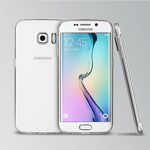 Case For Samsung Galaxy Samsung Galaxy Case Transparent Back Cover Solid Colored TPU for S6 edge
Case For Samsung Galaxy Samsung Galaxy Case Transparent Back Cover Solid Colored TPU for S6 edge