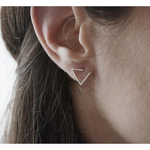 Women's Stud Earrings Earrings Ladies Simple Style Fashion Jewelry Black / Silver / Golden For Party Daily Casual 2pcs
Women's Stud Earrings Earrings Ladies Simple Style Fashion Jewelry Black / Silver / Golden For Party Daily Casual 2pcs