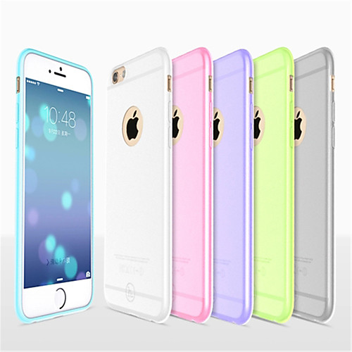 HOCO Кейс для Назначение Apple iPhone 8 / iPhone 8 Plus / iPhone 6 Plus Ультратонкий / Матовое / Полупрозрачный Кейс на заднюю панель Однотонный Мягкий Силикон для iPhone 8 Pluss / iPhone 8 / iPhone
HOCO Кейс для Назначение Apple iPhone 8 / iPhone 8 Plus / iPhone 6 Plus Ультратонкий / Матовое / Полупрозрачный Кейс на заднюю панель Однотонный Мягкий Силикон для iPhone 8 Pluss / iPhone 8 / iPhone