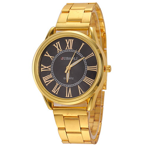 JUBAOLI Men's Wrist Watch Quartz Stainless Steel Gold Casual Watch Analog Charm Aristo - Gold White Black One Year Battery Life / SSUO LR626
JUBAOLI Men's Wrist Watch Quartz Stainless Steel Gold Casual Watch Analog Charm Aristo - Gold White Black One Year Battery Life / SSUO LR626