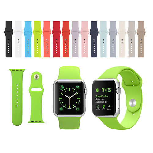 Watch Band for Apple Watch Series 5/4/3/2/1 Apple Sport Silicone belt Bracelet correa Silicone Wrist Strap
Watch Band for Apple Watch Series 5/4/3/2/1 Apple Sport Silicone belt Bracelet correa Silicone Wrist Strap