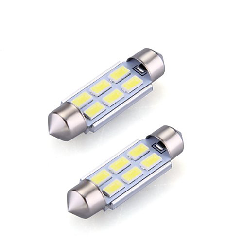 2xfestoon 6x5630smd 6000k белый свет светодиодные лампы для автомобиля (12 В постоянного тока, 36мм)
2xfestoon 6x5630smd 6000k белый свет светодиодные лампы для автомобиля (12 В постоянного тока, 36мм)