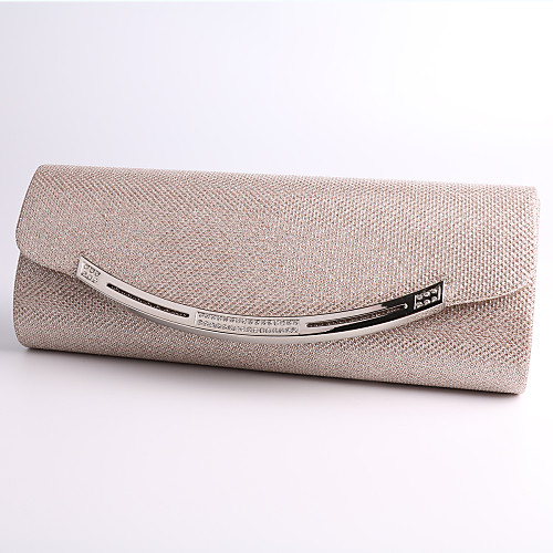 Women's Crystal / Rhinestone Polyester / Metal Evening Bag Rhinestone Crystal Evening Bags Black / Silver / Almond
Women's Crystal / Rhinestone Polyester / Metal Evening Bag Rhinestone Crystal Evening Bags Black / Silver / Almond