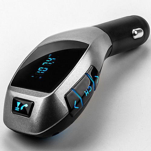 Bluetooth FM-передатчик, универсальный беспроводной передатчик FM / MP3-плеер / зарядное устройство для автомобиля
Bluetooth FM-передатчик, универсальный беспроводной передатчик FM / MP3-плеер / зарядное устройство для автомобиля