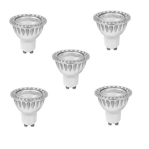 3 W LED Spotlight 280-350 lm GU10 MR16 1 LED Beads COB Dimmable Warm White Cold White 220-240 V / RoHS
3 W LED Spotlight 280-350 lm GU10 MR16 1 LED Beads COB Dimmable Warm White Cold White 220-240 V / RoHS
