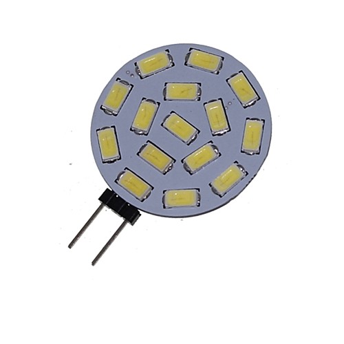 1.5 W Точечное LED освещение 3000-3500/6000-6500 lm G4 MR11 15 Светодиодные бусины SMD 5730 Декоративная Тёплый белый Холодный белый 12 V 24 V / 1 шт. / RoHs
1.5 W Точечное LED освещение 3000-3500/6000-6500 lm G4 MR11 15 Светодиодные бусины SMD 5730 Декоративная Тёплый белый Холодный белый 12 V 24 V / 1 шт. / RoHs