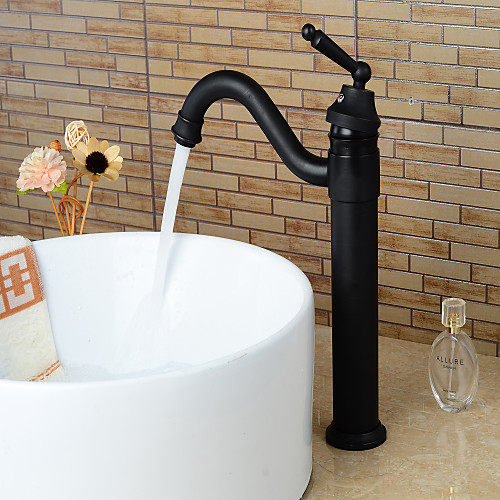 Bathroom Sink Faucet - Waterfall Oil-rubbed Bronze Centerset Single Handle One HoleBath Taps
Bathroom Sink Faucet - Waterfall Oil-rubbed Bronze Centerset Single Handle One HoleBath Taps