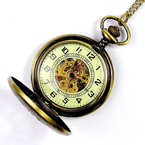 Men's Skeleton Watch Pocket Watch Mechanical Watch Automatic self-winding Gold Hollow Engraving Analog Charm Steampunk
Men's Skeleton Watch Pocket Watch Mechanical Watch Automatic self-winding Gold Hollow Engraving Analog Charm Steampunk
