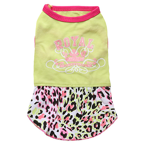 Cat Dog Dress Dog Clothes Breathable Green Costume Cotton Tiaras & Crowns Fashion XS S M L
Cat Dog Dress Dog Clothes Breathable Green Costume Cotton Tiaras & Crowns Fashion XS S M L