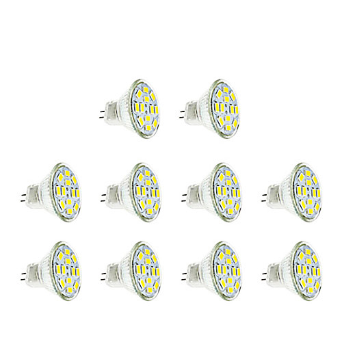 3 W Точечное LED освещение 250 lm GU4(MR11) MR11 12 Светодиодные бусины SMD 5730 Тёплый белый Холодный белый 12 V / 10 шт.
3 W Точечное LED освещение 250 lm GU4(MR11) MR11 12 Светодиодные бусины SMD 5730 Тёплый белый Холодный белый 12 V / 10 шт.