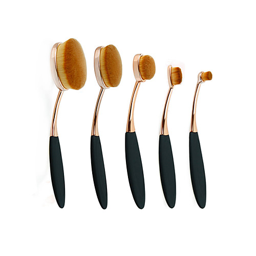 Professional Makeup Brushes Makeup Brush Set 5pcs Portable Travel Eco-friendly Professional Full Coverage Synthetic Synthetic Hair / Artificial Fibre Brush Alloy / Plastic for Eyeliner Brush Blush
Professional Makeup Brushes Makeup Brush Set 5pcs Portable Travel Eco-friendly Professional Full Coverage Synthetic Synthetic Hair / Artificial Fibre Brush Alloy / Plastic for Eyeliner Brush Blush